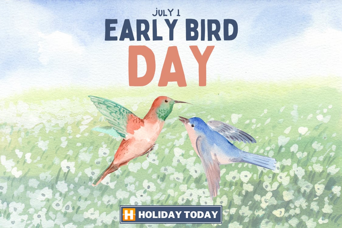 early bird day card