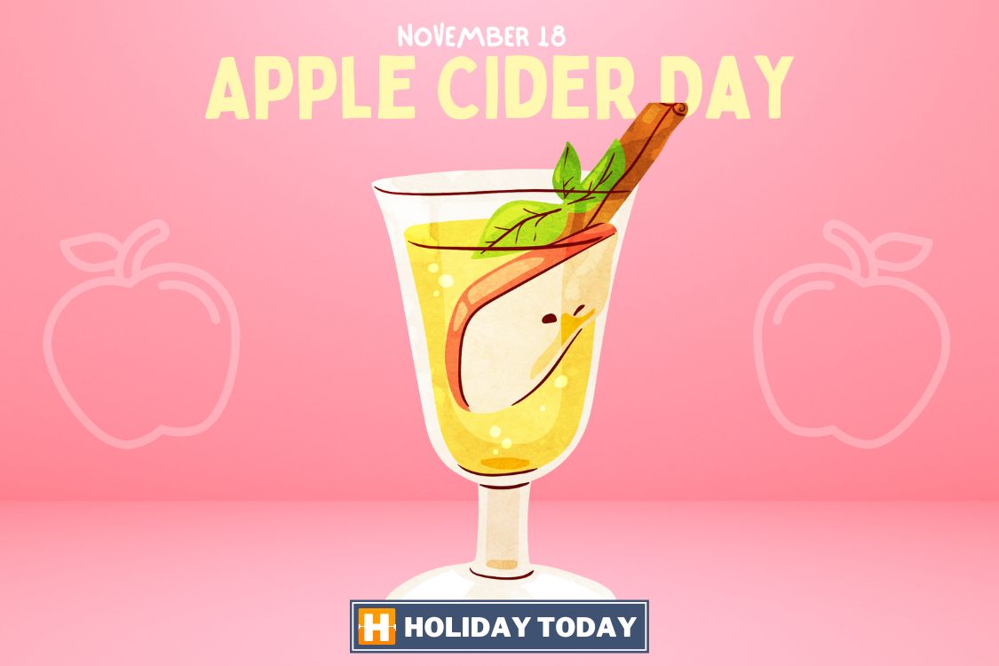 Celebrate Apple Cider Day on November 18