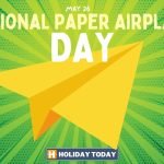 National Paper Airplane Day