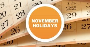 november holidays