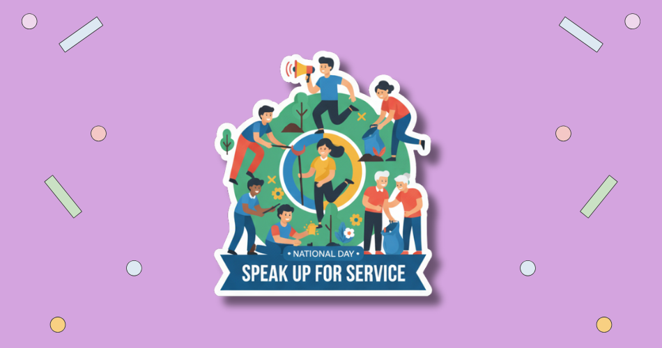 National Speak Up For Service Day