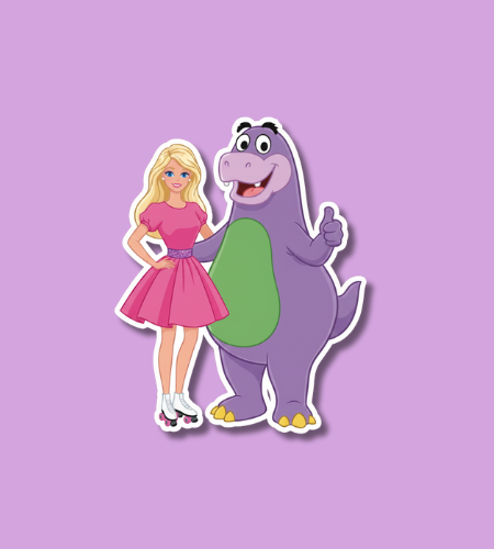 Barbie And Barney Backlash Day