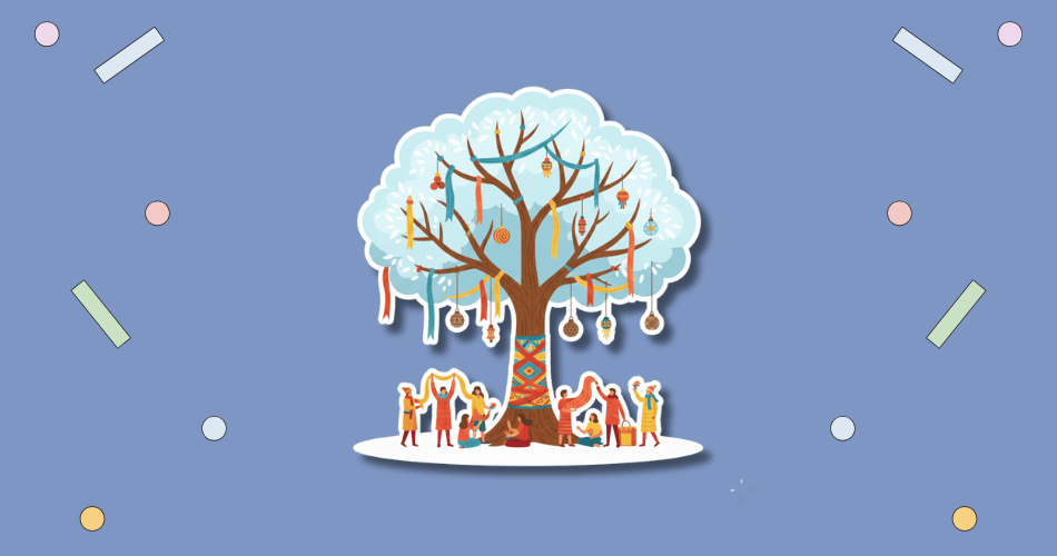 Tree Dressing Day