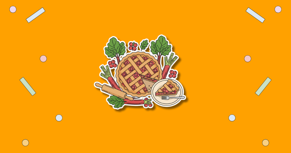 National Rhubarb Pie Day