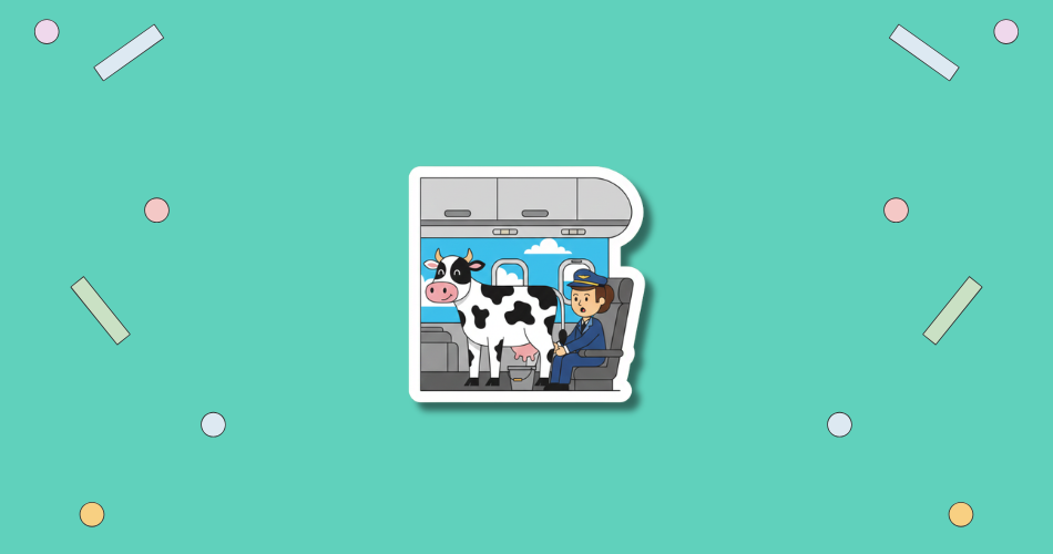 Cow Milked While Flying in an Airplane Day