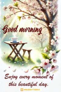 Good Morning card
