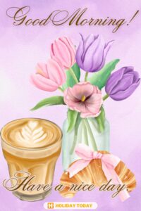 Good Morning Greeting Card
