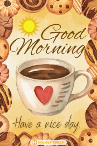 Good Morning Card