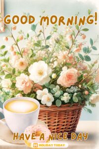 Good Morning card Have A Nice Day