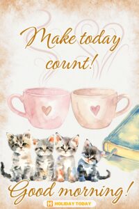 Good Morning card