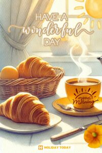 Good Morning card
