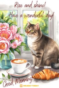 Good Morning card