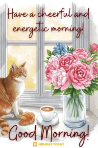 Good Morning card