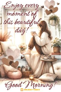 Good Morning card