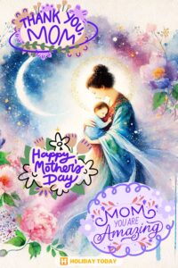 Happy Mother’s Day card Thank you mom