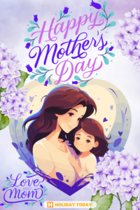 Happy Mother’s Day card Love you Mom