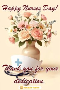 Happy Nurses Day card