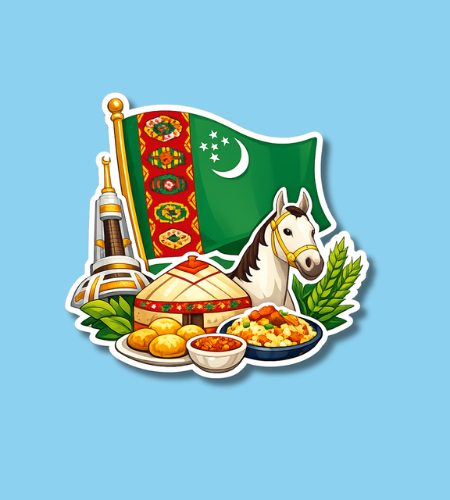 State Flag of Turkmenistan Day