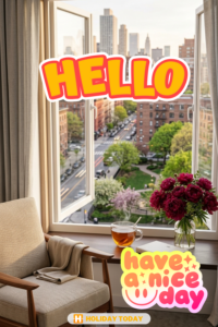 Good Morning card