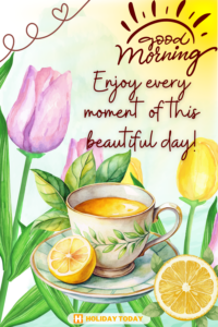 Good Morning card