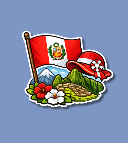 Flag Day in Peru