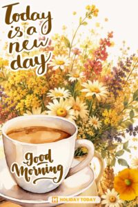 Good Morning Greeting Cards