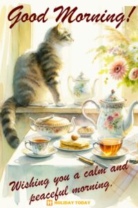 Good Morning card