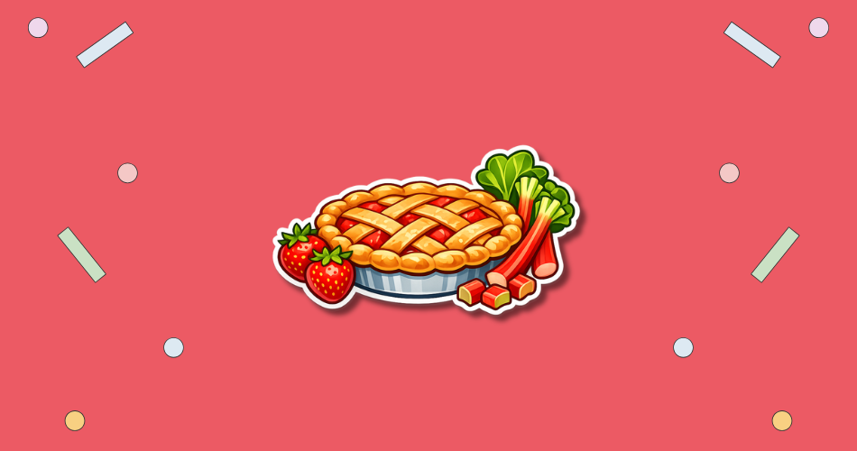 National Strawberry Rhubarb Pie Day