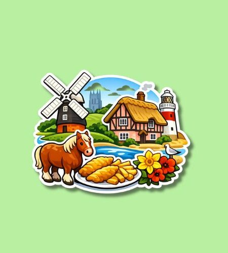 Suffolk Day in England