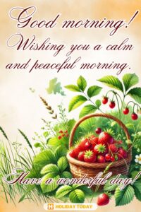 Good Morning Greeting Cards