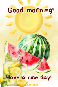 Good Morning Greeting Cards