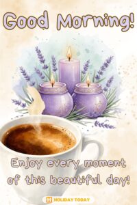 Good Morning Greeting Card