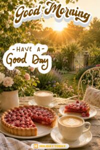 Good Morning Greeting Card