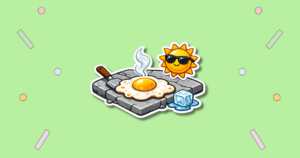 Sidewalk Egg Frying Day