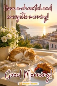 Good Morning Greeting Card